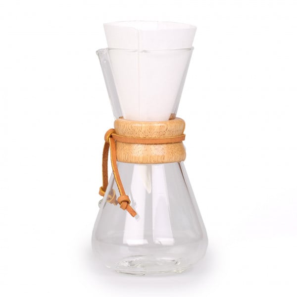 MCQ Chemex-Filter für 1 bis 3 Tassen-Karaffe | weiß (12 Stück)