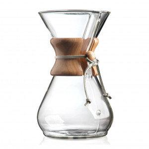 Chemex Leather Strap - Coloured cement grey
