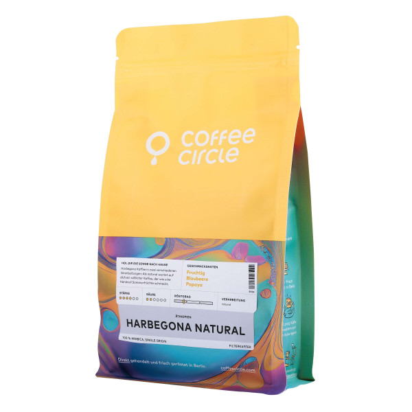 Harbegona natural Kaffee
