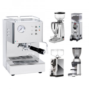 QuickMill Orione + Espressomühle im Set Graef CM 800