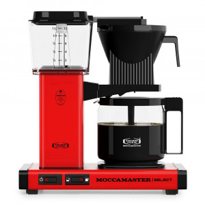 Moccamaster KBG Select Filter Coffee Machine red