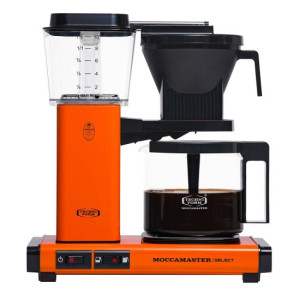 Moccamaster KBG Select Filter Coffee Machine orange