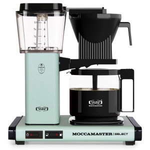 Moccamaster KBG Select Filter Coffee Machine pastel green
