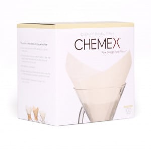 Chemex filters for 6, 8 and 10 cups carafe white / square