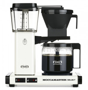 Moccamaster KBG Select Filter Coffee Machine broken white