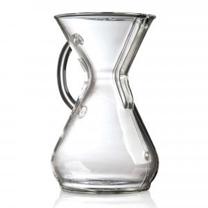 Chemex Coffee Carafe with Glass Handle for up to 8 cups