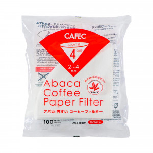 Abaca Papierfilter - 100er Packung für 2-4 Tassen