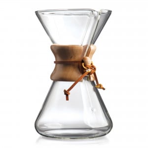 Hand-blown Chemex Coffee Carafe for up to 8 cups