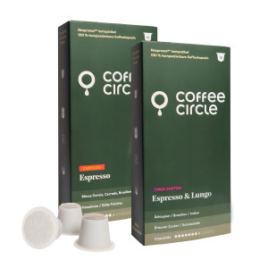 Coffee Capsules Set - Lungo & Espresso 1 Pack